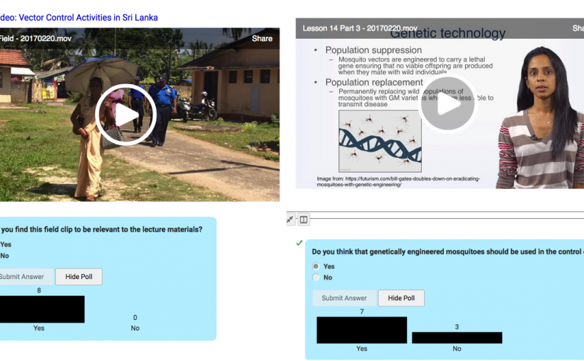 Video lecture stills