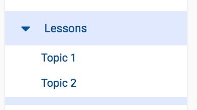 Lessons Sub Menu