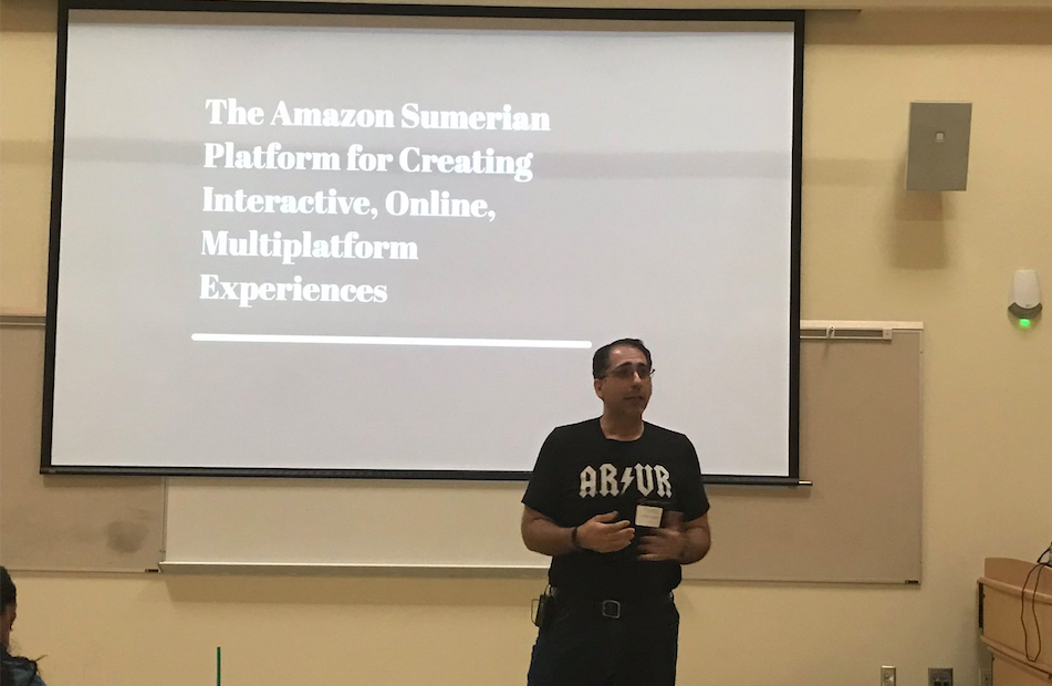 Enrique Cachafeiro, Duke OESO Administration, presents at the 2019 Serious Play Conference
