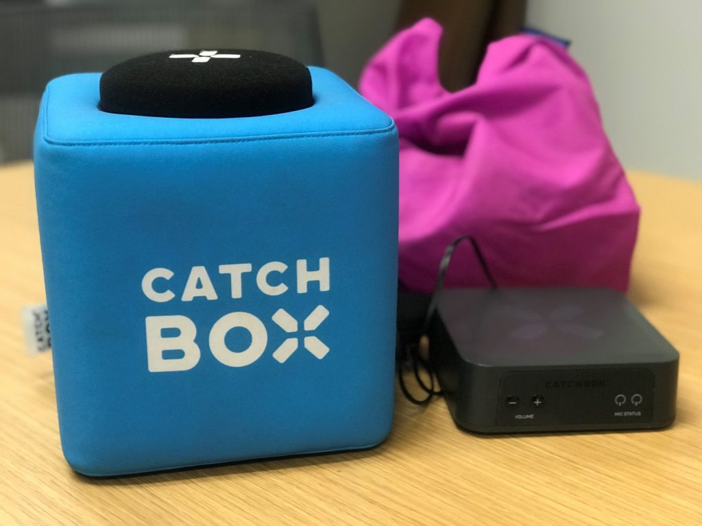 Bag Catchbox Plus mic and receiver